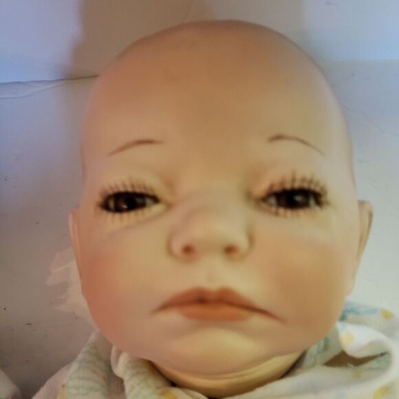 1988 Ann Pazseh Full Body Porcelain Twins - Picture 5 of 12